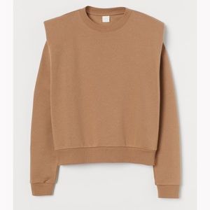Shoulder Pad Crew Neck